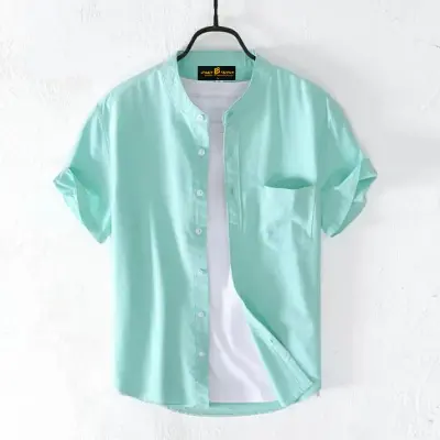 Picture of Fashionable half-sleeve shirt for men ( Paste)