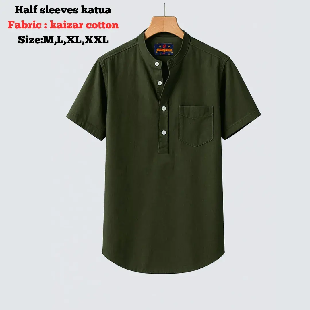 Picture of Combo kaizar cotton Half sleeves katua For Men's