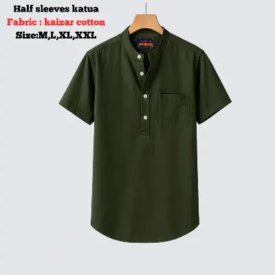 Picture of Combo kaizar cotton Half sleeves katua For Men's