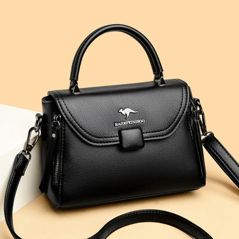 Picture of New leisure nylon ladies CHINA Bagpack (Black ) With Luxury Designer Fashion High Quality Leather Kangaroo Handbag