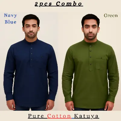 Picture of Shy Looks Pure Cotton Combo Katuya for Men's