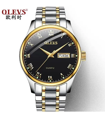 Picture of Olevs 5563 CHAIN WATCH –( Black Dial) For Men