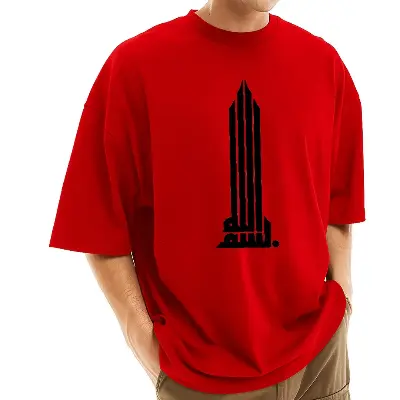 Picture of Men's Stylish Drop Shoulder (Red)