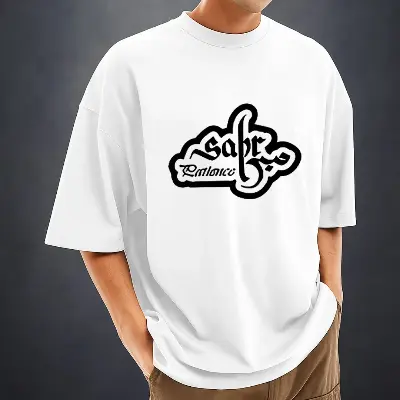 Picture of Men's Stylish Drop Shoulder (white)