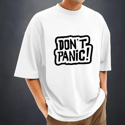 Picture of Men's Stylish Drop Shoulder (white)