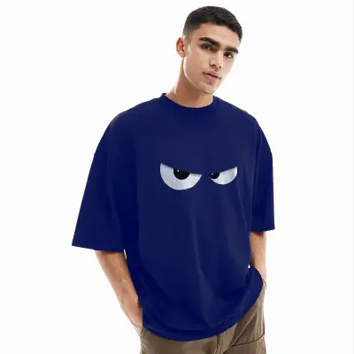 Picture of Men's Stylish Drop Shoulder (Blue)