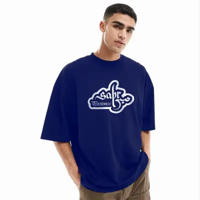 Picture of Men's Stylish Drop Shoulder (Blue)