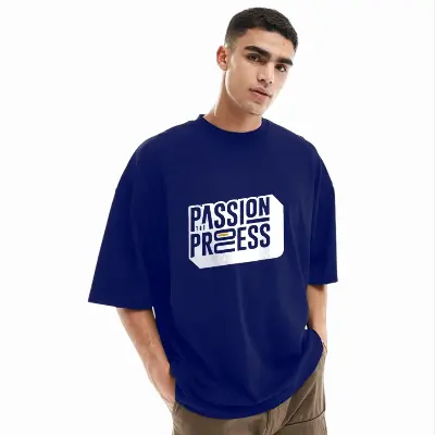 Picture of Men's Stylish Drop Shoulder (Blue)