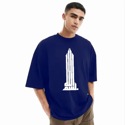 Picture of Men's Stylish Drop Shoulder (Blue)