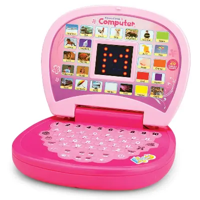 Picture of Kids Computer Toy Baby Laptops for Kids 1 2 3-6 Years Activity Electronics Number & Alphabet Charts for Kids Learning Educational Toy with Sound