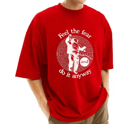 Picture of Men's Stylish Drop Shoulder (Red)