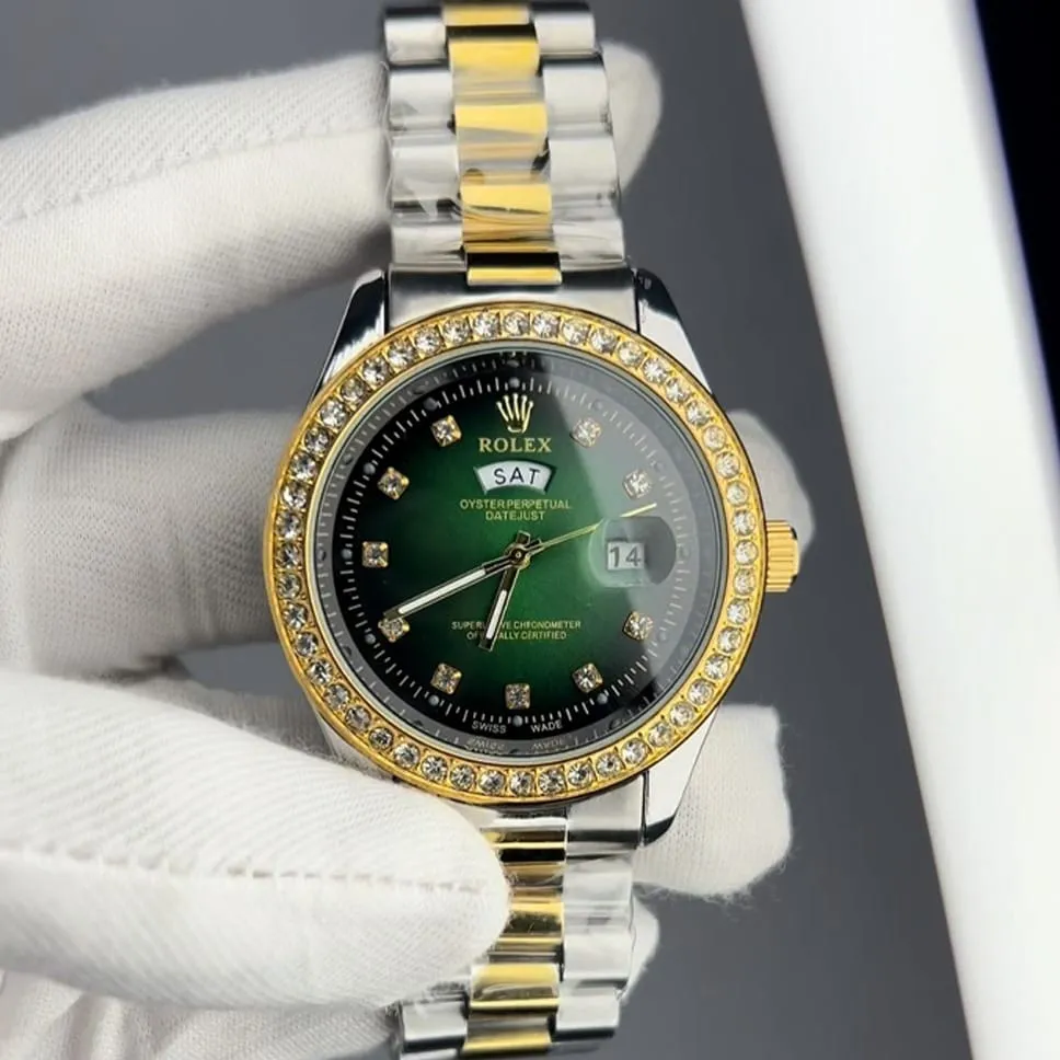 Picture of Rolex Quartz Movement Stainless Steel Analog Watch for Men