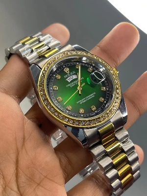 Picture of Rolex Quartz Movement Stainless Steel Analog Watch for Men