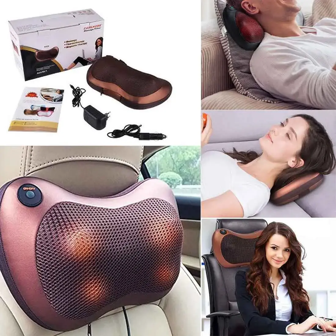 Picture of Car & Home Massage Pillow Model: 8028