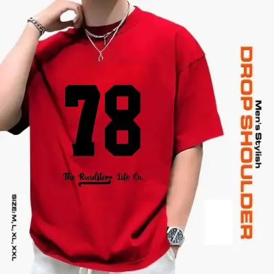 Picture of Men's Stylish DROP SHOULDER T-Shirt