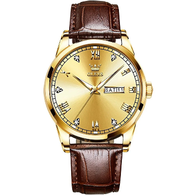 Picture of OLEVS 6896 Luxury Simple and Modern Watch (Golden)