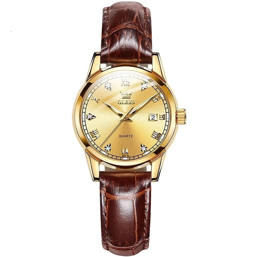 Picture of OLEVS 6896 Luxury Simple and Modern Watch (Golden)