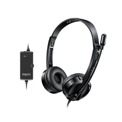 Picture of Rapoo H120 USB Stereo Headphone – Black