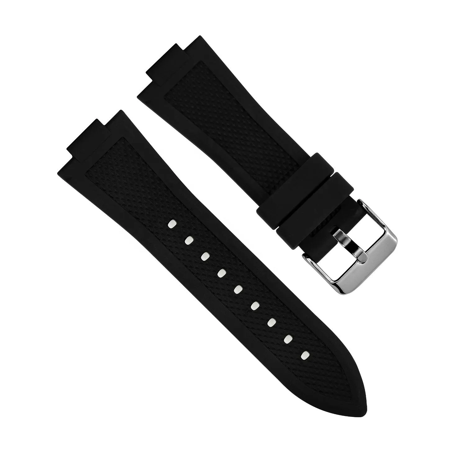 Picture of Custom Logo Arabic Dial Square Quartz Wristwatch – Luminous, Waterproof, Silicone Strap