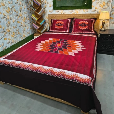 Picture of Luxury Panel Cotton Bed Sheet