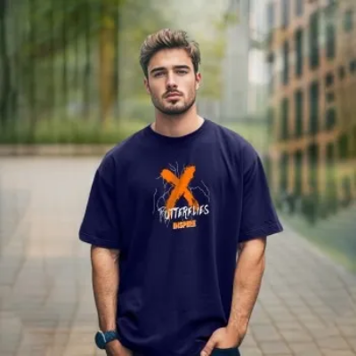 Picture of Premium Quality Drop Shoulder T-shirt