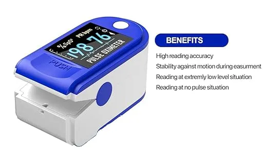 Picture of LK87 Fingertip Pulse Oximeter And thermometer Combo Offer