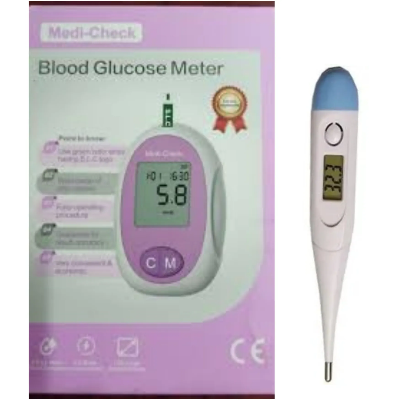 Picture of Medi-Check Blood Glucose Meter with Free Thermometer