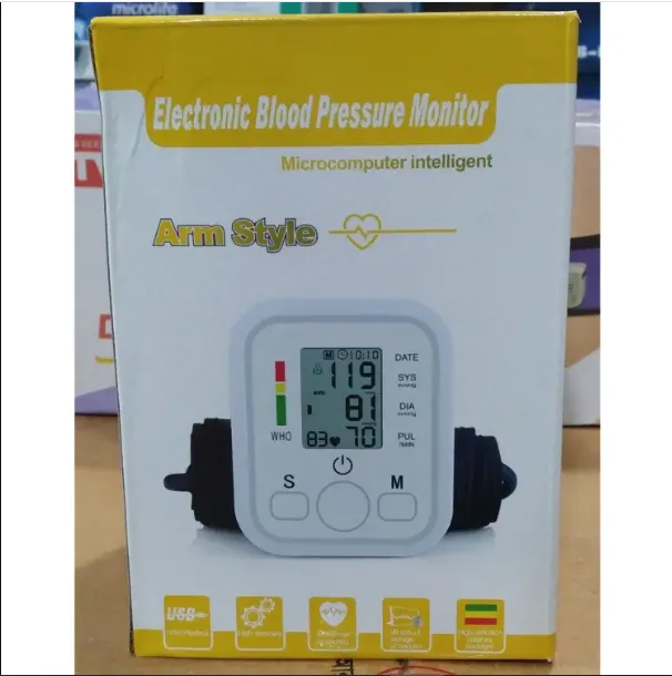 Picture of Electronic Digital Blood pressure Machine High Accuracy Comes with free thermometer