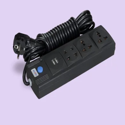 Picture of Maxline 6 Feet=2M 2 USB Port Multiplug - ML-212