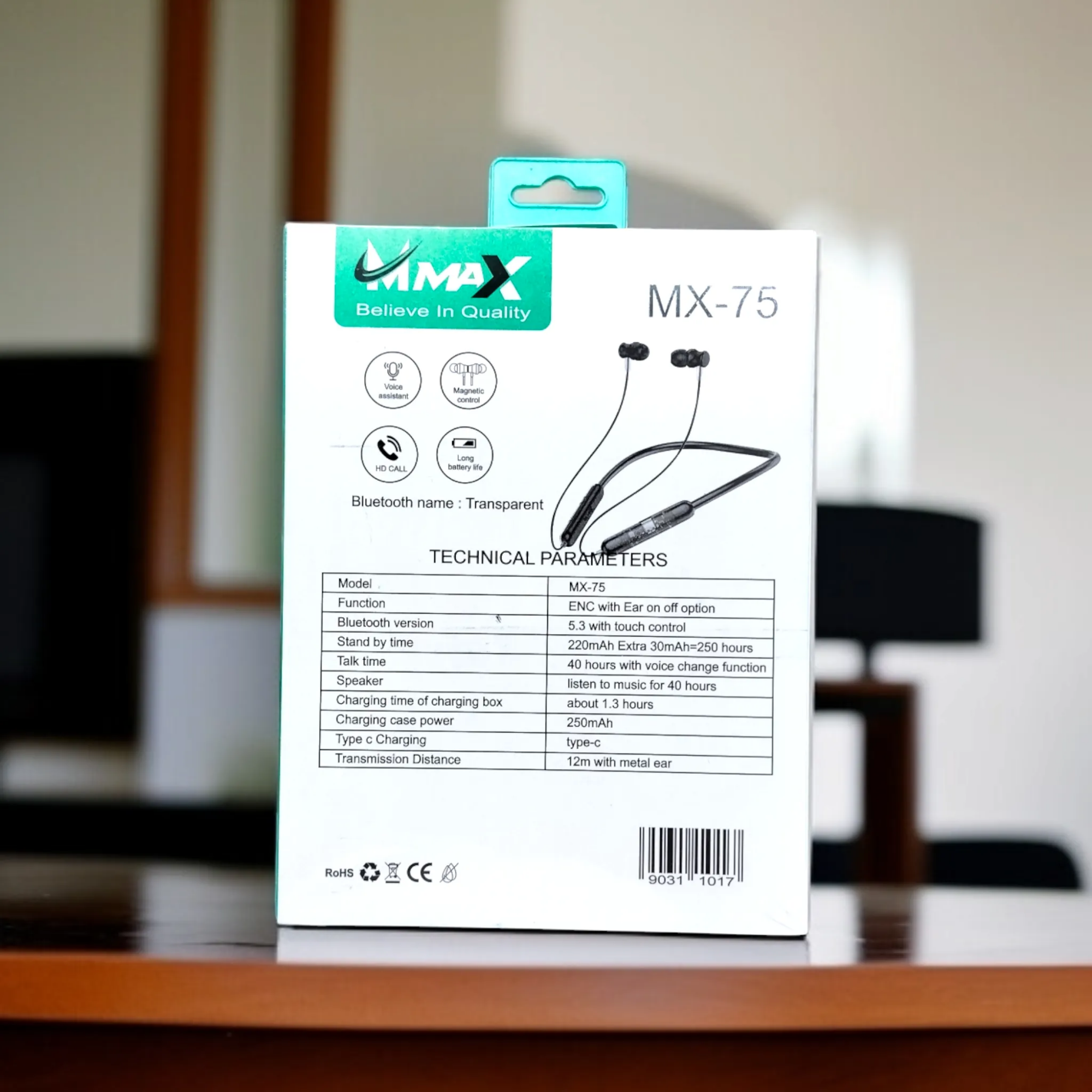 Picture of MX-75 Wireless Earphone