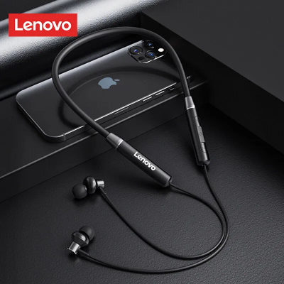 Picture of Lenovo HE05x Bluetooth 5.0 Magnetic Neckband sports Earphones