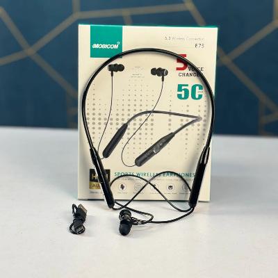 Picture of Mobicom wireless voice changer neckband 50hours-E75 (100% Original)