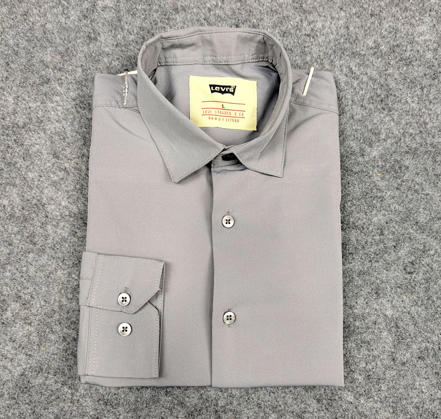 Picture of Premium China Micro Stig Shirt (Formal / Casual) (Ash)