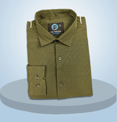 Picture of Premium China Micro Stig Shirt (Formal / Casual) (Olive)