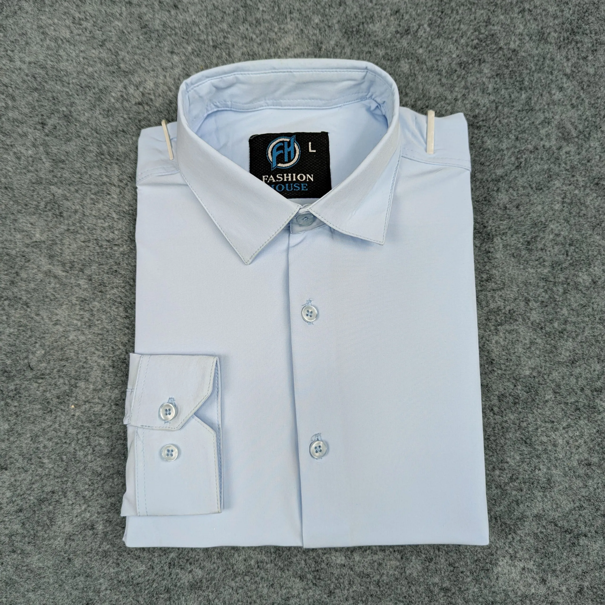 Picture of Premium 3 Piece Shirt Combo Pack (Formal / Casual) (Light Green, Sky & Blue)