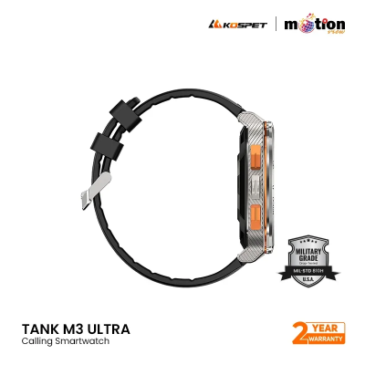 Picture of Kospet Tank M3 Ultra 5 ATM & IP69K Dive-Proof Smart Watch - Silver