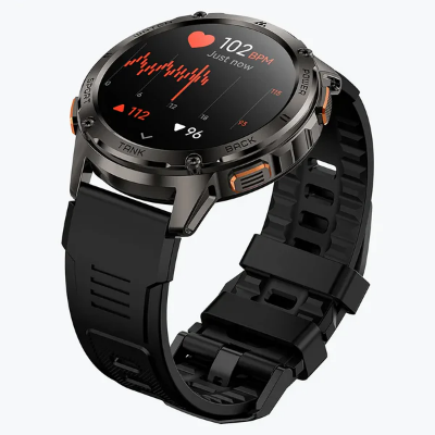Picture of KOSPET TANK T3 1.43″ HD AMOLED With 130+ Sports Modes Military-Grade Smart Watch - Black