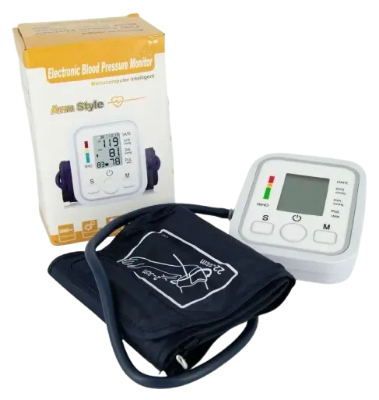 Picture of Medical Equipment 4-in-1 Combo Pack with Free Thermometer (Glucose Meter + Nebulizer + BP Monitor + Oximeter)