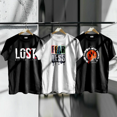 Picture of Unique Design Cotton T-Shirt 3-Piece Combo Pack