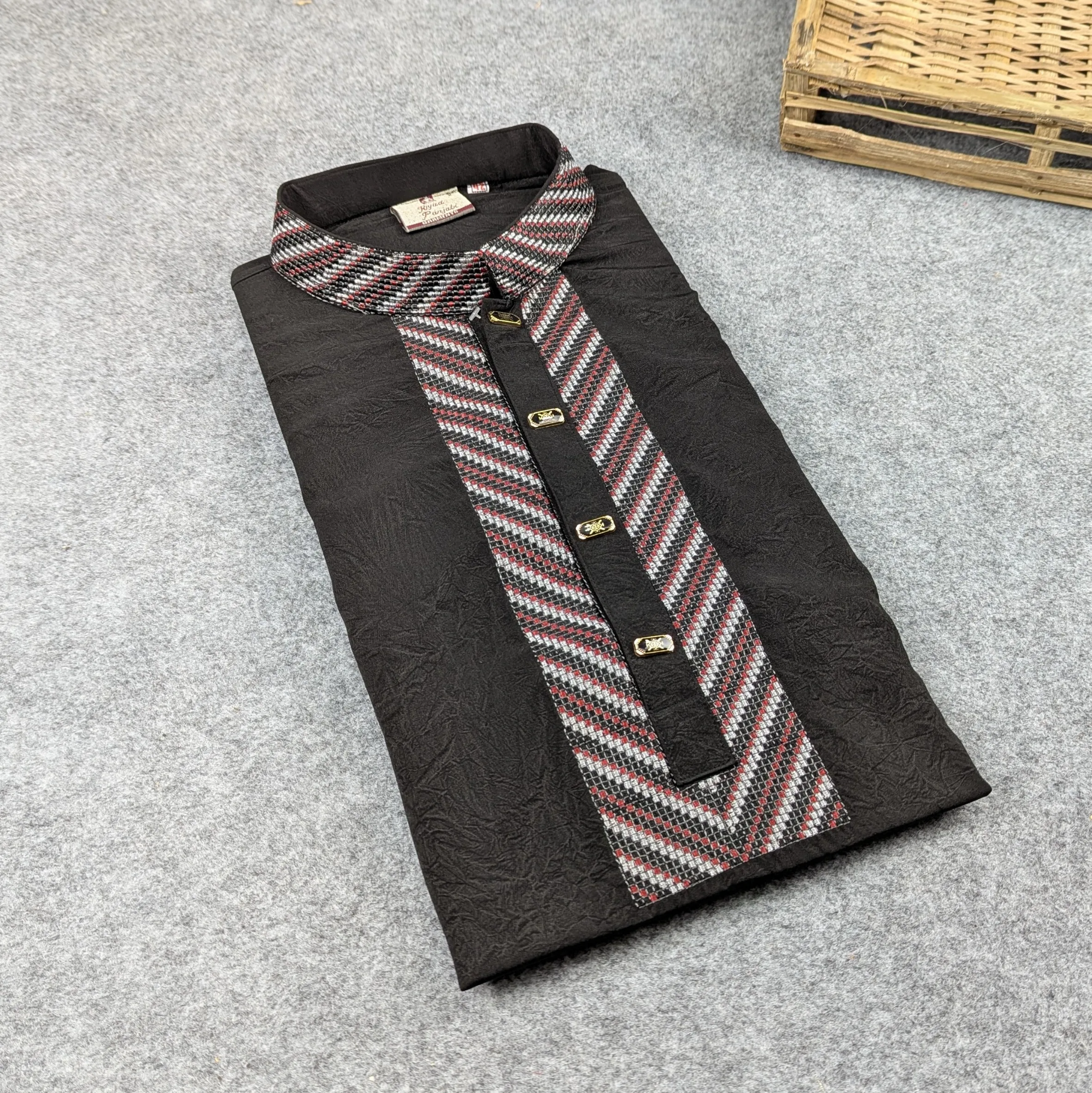 Picture of China Vangchur Fabric Premium Quality Panjabi