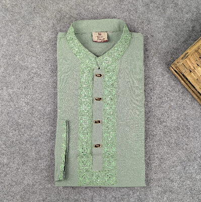 Picture of China Vangchur Fabric Premium Quality Panjabi