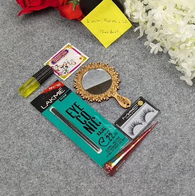 Picture of Premium Half Silk Jamdani Saree Combo Set - Black