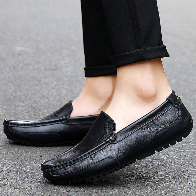 Picture of Men's Solid Color Casual Loafer Shoes Everyday Wear Casual Loafer Shoe - Loafer - Shoe