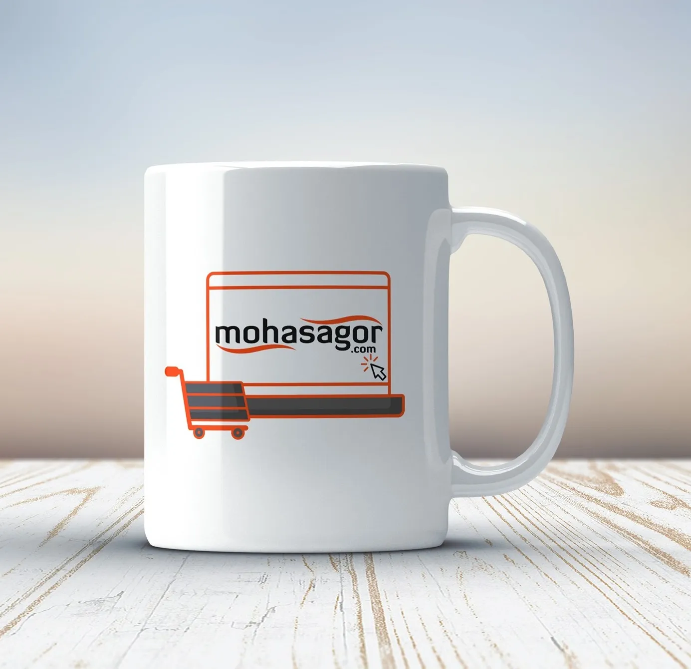 Picture of Personalised Coffee, Tea, Water Mug, Add Photo Text Logo Picture Image