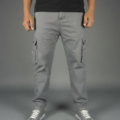 Picture of Men’s Twill 6 Pocket Pants — Slim Fit, Fashionable Design