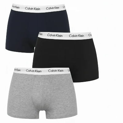 Picture of Calvin Klein 3-Pack Boxer Shorts Men's Trunks ( Multi Color)