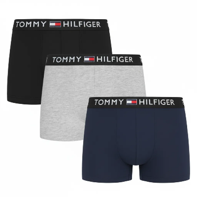 Picture of TOMMY HILFIGER 3-Pack Boxer Shorts Men's Trunks ( Multi Color)