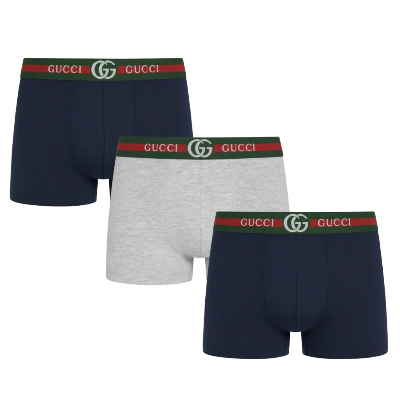 Picture of GUCCI 3-Pack Boxer Shorts Men's Trunks ( Multi Color)