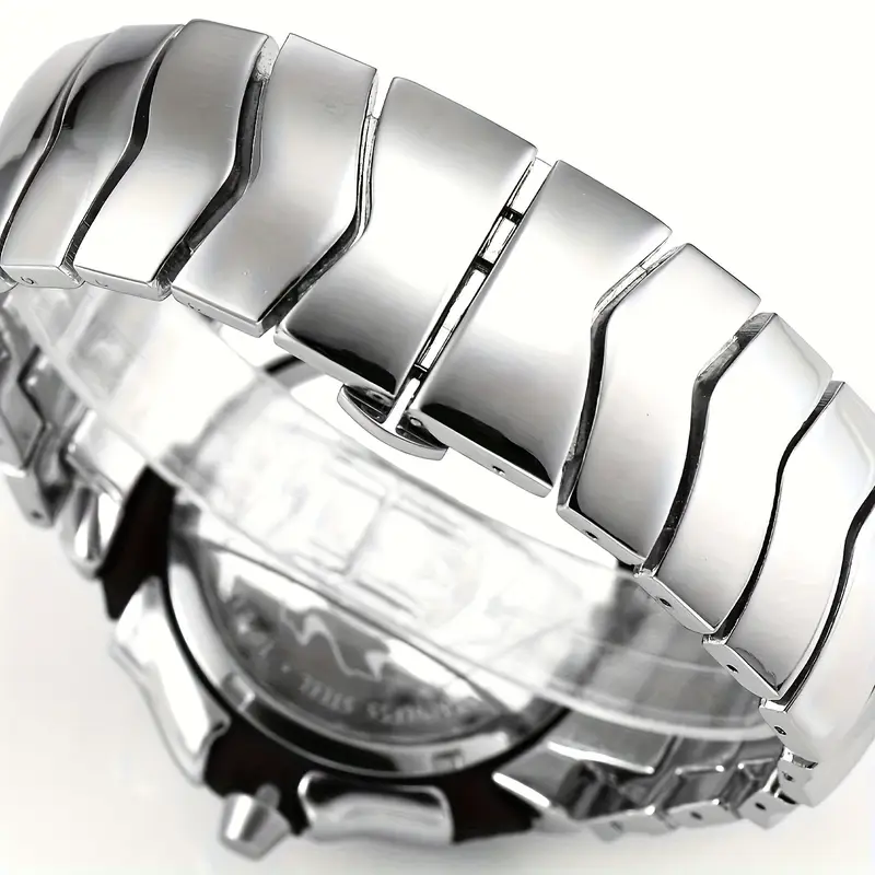 Picture of DENVOSI Premium Metal Watch – Bold Design (Silver Dial)