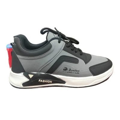 Picture of Running Sneakers Black Color Casual Lace-Up Shoes Winter And Summer Men'S Shoes - - Shoe For Boys - Shoes For Men - - Sneakers For Men - Shoe For Boys - Shoes For Men